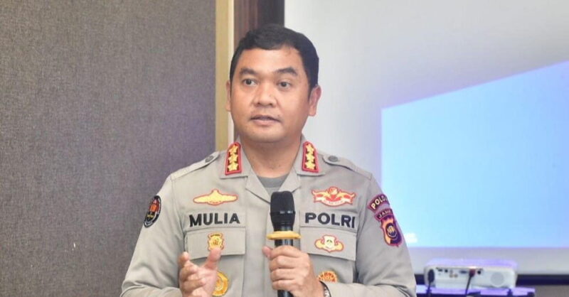 Kepala Bidang Humas Polda Jambi, Kombes Pol Mulia Prianto