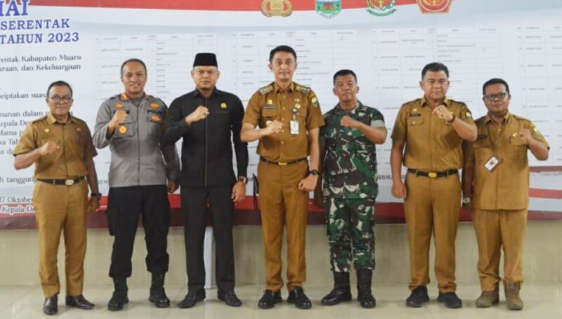 Pj Bupati Muarojambi minta Pilkades Serentak berlangsung damai | foto : dki-mj