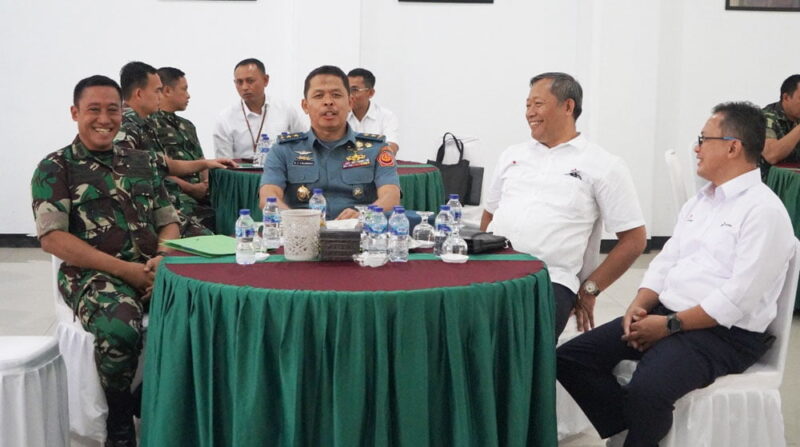 Silaturahmi manajemen PT Pertamina Hulu Energi (PHE) Regional I Wilayah Jambi dengan Kasrem 042/Gapu, Senin 23 Oktober 2023 | foto : penrem gapu