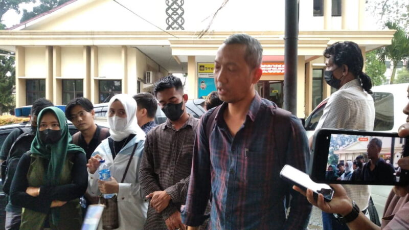 Korban investasi mobil melapor ke Polda Jambi | foto : sob