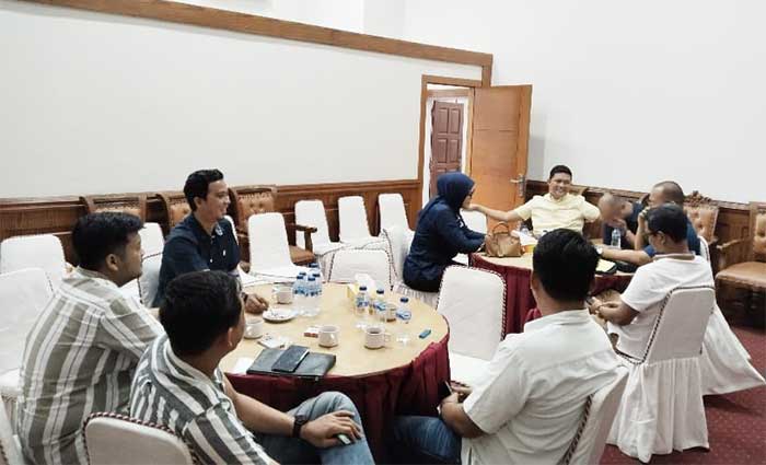 Ketua DPRD Provinsi Jambi, M Hafiz Fattah, menerima kunjungan pengurus Hiswana Migas Provinsi Jambi, Selasa, 22 Oktober 2024 | ran