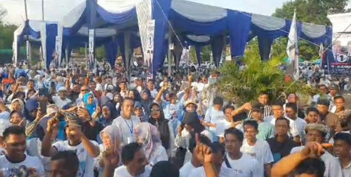 Para pendukung Romi - Sudirman yang menginginkan perubahan di Provinsi Jambi | tim