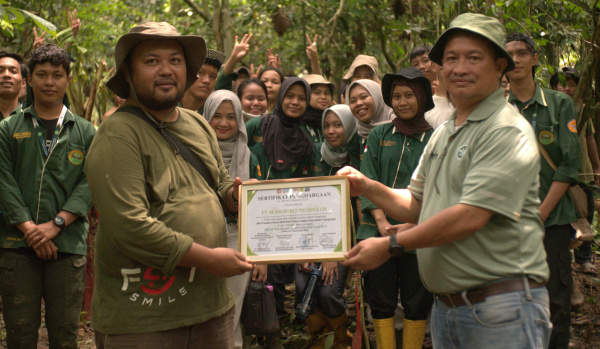 Himabio Unja dan PT ABT bekerja sama menanam bibit pakan Gajah Sumatra | rel