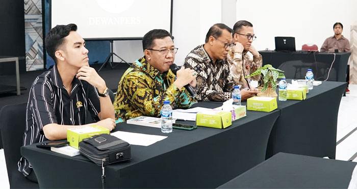 Anggota Komisi I DPRD Provinsi Jambi konsultasi ke Dewan Pers | humas dprd