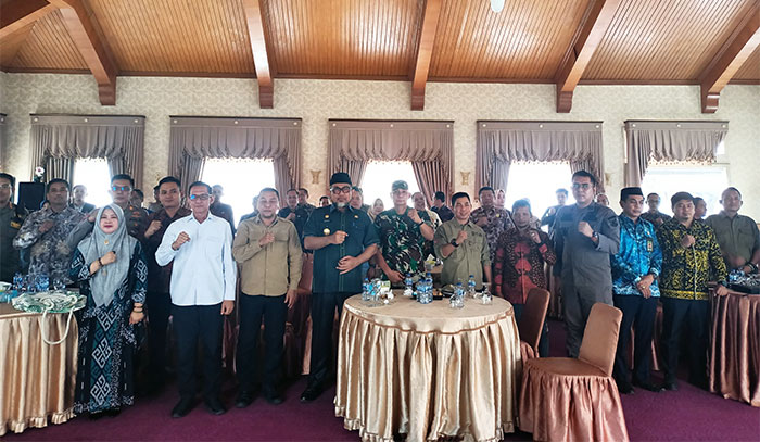 Pjs Gubernur Jambi, Sudirman, seusai rapat persiapan pilkada di Tanjabtim, Kamis | tib/ran