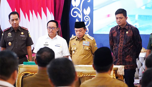 Ketua DPRD Provinsi Jambi hadir pada penyerahan DIPA tahun anggaran 2025, Senin | ran