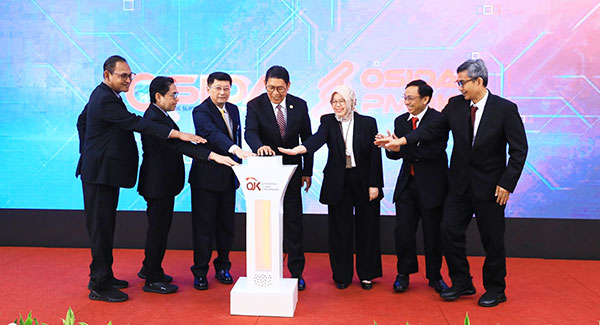 Peluncuran aplikasi pemanfaatan Big Data Analytics Pasar Modal (BDA PM), di Kantor OJK, Jakarta, Senin, 24 Februari 2025 | pr