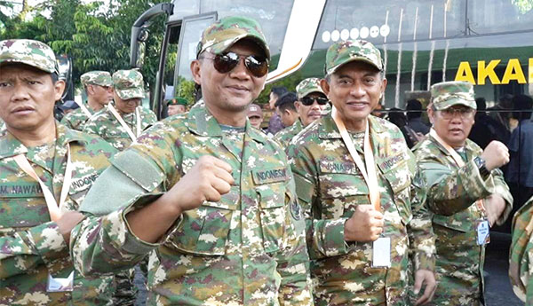 Wakil Bupati Muarojambi, Junaidi Mahir, mengikuti kegiatan retreat di Akmil Magelang, Jawa Tengah, Kamis | dki-mj