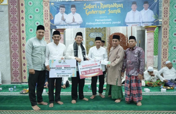 Pemprov Jambi melakukan Safari Ramadan di Kabupaten Muarojambi | dki-mj