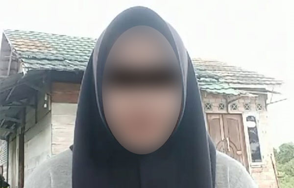 RA, siswi SMK dari keluarga tidak mampu menjadi korban bully oleh teman sekolahnya | dok pribadi
