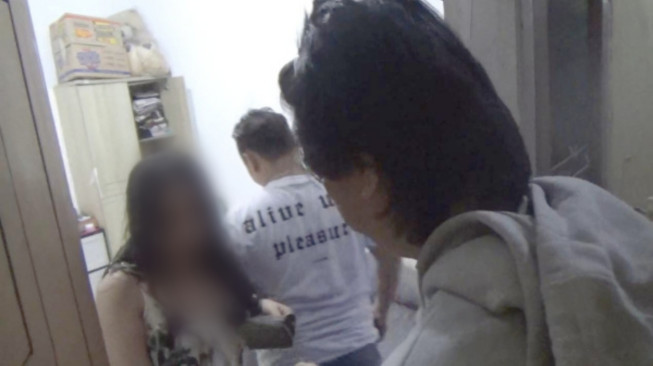 Sepasang kekasih kepergok polisi saat razia pekat Sabtu dini hari | as/infojambi