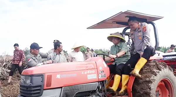 Pemerintah Kabupaten Muarojambi mendukung penuh program ketahanan pangan nasional yang digagas Presiden Prabowo Subianto | ran