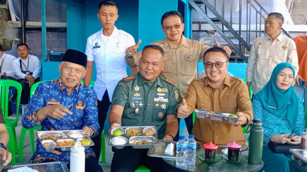Kodim 0417/Kerinci meluncurkan program Makan Bergizi Gratis, Senin | pr