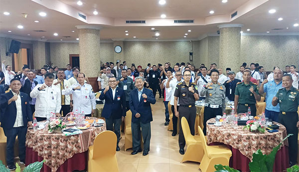 KONI Provinsi Jambi menggelar musyawarah olahraga selama dua hari, 14 - 15 Mei 2025 | dia
