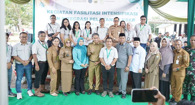 Kegiatan fasilitasi intensifikasi dan integrasi pelayanan KBKR, di Desa Suko Awin Jaya, Senin | dki-mj