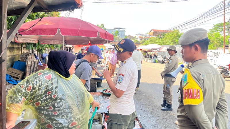 Pemerintah Kota Jambi menertibkan pedagang kaki lima, Minggu | dki-k