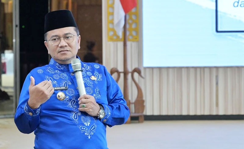 Wali Kota Jambi, Maulana, memaparkan hasil kerjanya dalam 120 hari kerja, Selasa | dki-kj