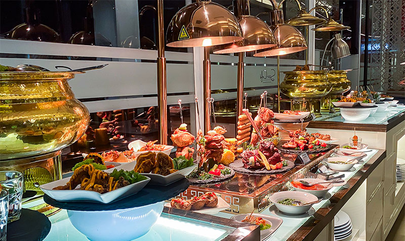 Aneka Hidangan Prasmanan Brazilian Night BBQ di Swiss-Belhotel Jambi