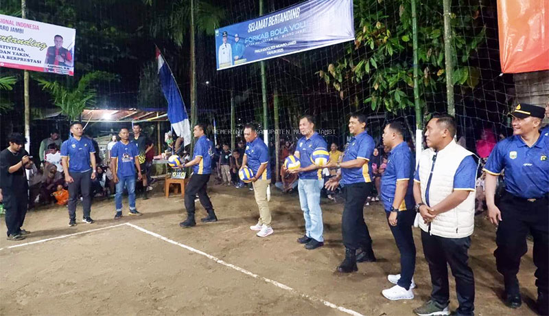 Pembukaan Porkab Muaro Jambi, di Desa Tunas Baru, Kamis malam | dki-mj