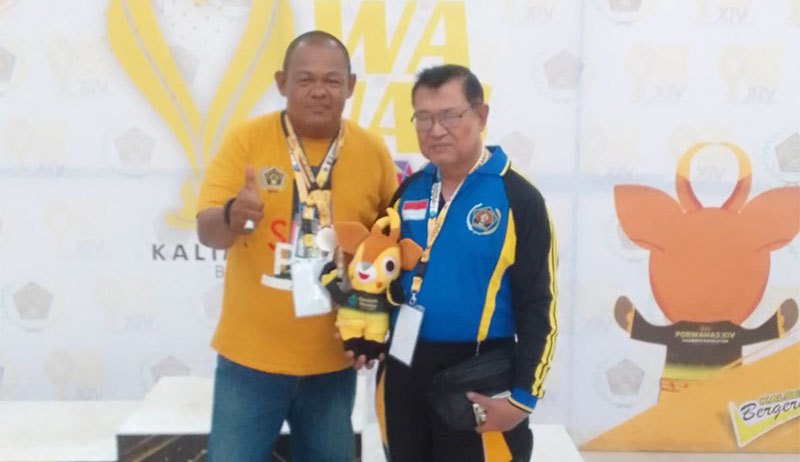 Herianto Reza (kiri) dan Jakasim Purba (kanan)