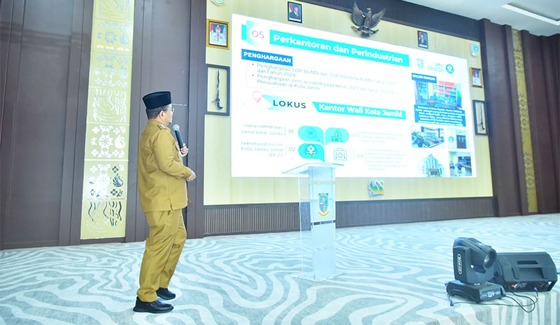 Kota Jambi terpilih sebagai salah satu daerah yang menjalani Verifikasi Lapangan Lanjutan Penyelenggaraan Kabupaten/Kota Sehat (KKS) Tahun 2025 | dki-kj