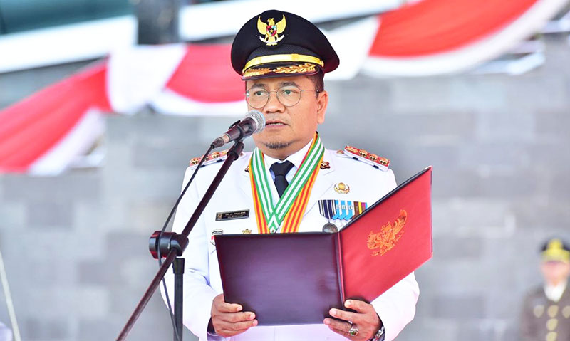 Wali Kota Jambi, Dr. Maulana, menjadi inspektur upacara peringatan Hari Kemerdekaan ke-80 Republik Indonesia, Minggu | dki-kj