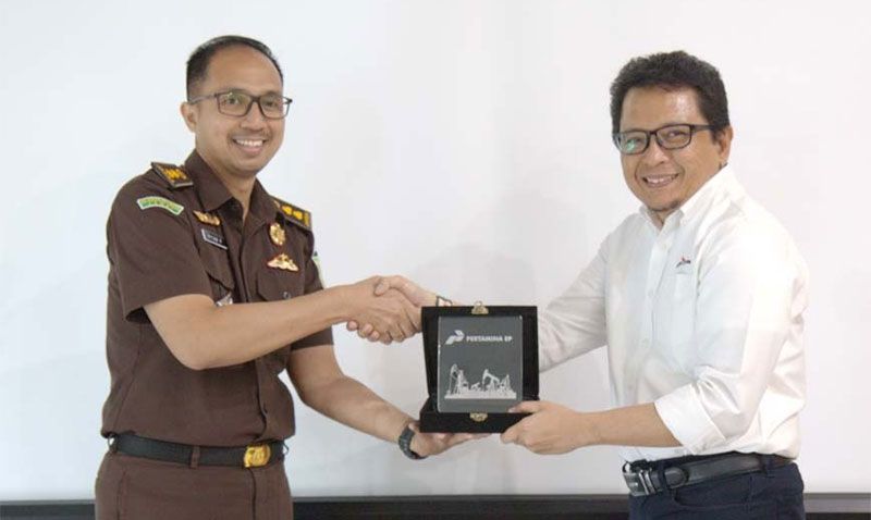 Pertamina Hulu Rokan Regional 1 Sumatera mengadakan sharing session, menghadirkan Kejaksaan Tinggi Provinsi Jambi sebagai narasumber, di kantor PHR Zona 1, pada 8 September 2025 | phr