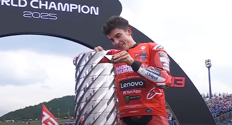 Marc Marquez juara dunia MotoGP 2025 | foto: ist