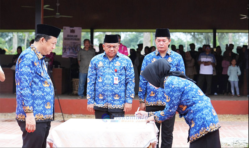 Pelantikan 568 PPPK Kabupaten Muaro Jambi, di KCBN Muaro Jambi, Minggu | dki-mj
