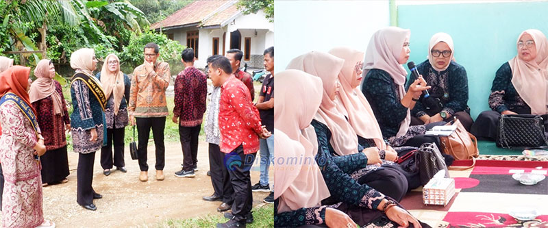 Bunda PAUD Muaro Jambi, Ririn Novianti, bersama Bunda PAUD Sekernan, Yuanita Widiastuti, turun langsung ke desa yang masih berjuang menyediakan pendidikan anak usia dini | dki-mj