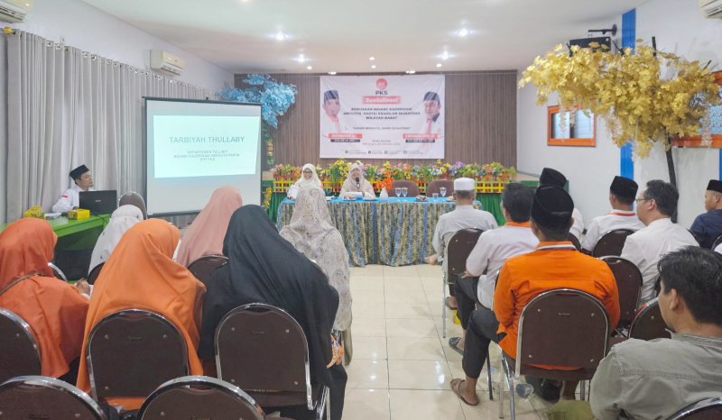 Partai Keadilan Sejahtera (PKS) Wilayah Barat Provinsi Jambi menyelenggarakan kegiatan Sosialisasi Kebijakan Bidang Kaderisasi, di Merangin, Sabtu | nor