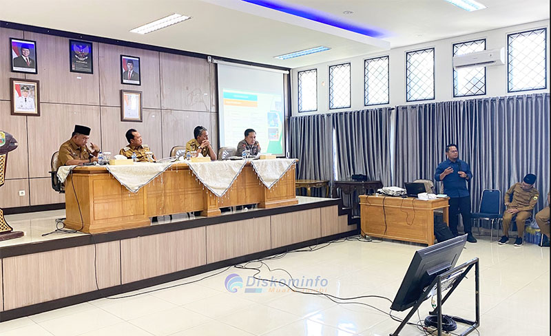 Rapat pematangan pelaksanaan MTQ ke-54 Tingkat Provinsi Jambi, di Kantor Bupati Muaro Jambi | dki-mj