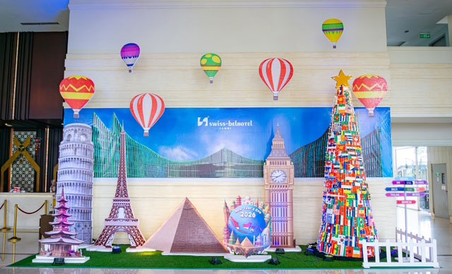 Swiss-Belhotel Jambi akan merayakan malam pergantian tahun bertema “Around The World”, pada 31 Desember 2025, pukul 19.00–22.00 WIB, di Swiss-Ballroom lantai 3 | pr