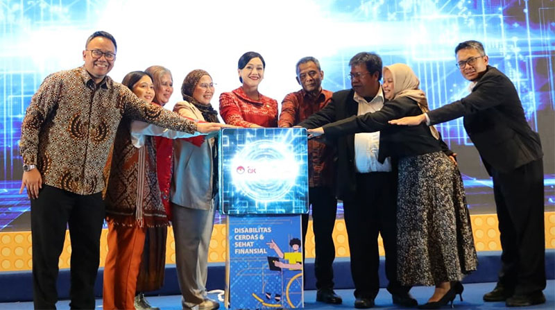 Kegiatan edukasi keuangan memperingati Hari Disabilitas Internasional (HDI) 2025, di Jakarta, Senin, 9 Desember 2025 | pr