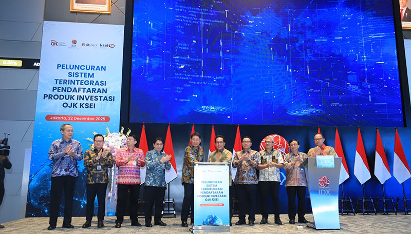 OJK bersama PT KSEI resmi meluncurkan integrasi Sistem Perizinan dan Registrasi Terintegrasi (SPRINT) OJK dengan Sistem Pendaftaran Efek secara Elektronik (SPEK) KSEI | humas ojk