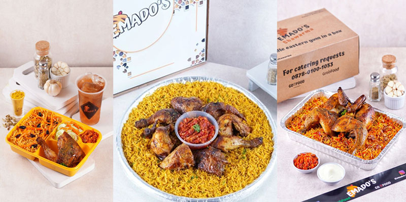 Menu Sultan Chicken Mandhi hadir di Emados Cabang Jambi | ist
