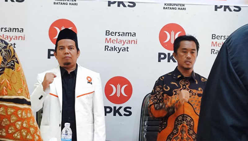 Ketua DPW PKS Provinsi Jambi, Mustaharuddin, mendukung penuh rakerda yang digelar DPD PKS Batang Hari | Noe