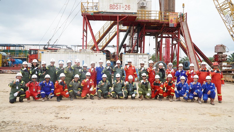 SKK Migas bersama PetroChina International Jabung Ltd resmi memulai program pengeboran 2026 di Wilayah Kerja (WK) Jabung, di Sumur NEB-85ST, pekan lalu | skk migas