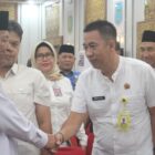 Wakil Gubernur Jambi, Abdullah Sani, pada penyerahan hasil penilaian maladministrasi pelayanan publik oleh Ombudsman RI 2025, di Ruang Pola Kantor Gubernur Jambi, Rabu | reno setiawan