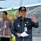 Wali Kota Jambi, Maulana, memberikan arahan pada apel kesiapan pendataan bangunan, Kamis | dia