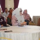 Bupati Tanjabtim, Dillah Hikmah Sari, bersama Wakil Bupati Muslimin Tanja menerima kunjungan kerja anggota Komisi V DPR RI, di Aula Rumah Dinas Bupati Tanjabtim, Jumat | dki-tjt