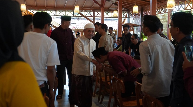 Gubernur Jambi, Al Haris, buka puasa bersama wartawan, Senin 16 Maret 2026 | novriansah
