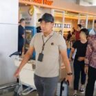 Tim gabungan OJK dan Bareskrim menangkap seorang tersangka kasus dugaan tindak pidana perbankan yang melibatkan PT BPR DCN Malang | humas ojk