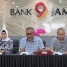 Konferensi pers manajemen Bank Jambi, Minggu 22 Februari 2026 | bj