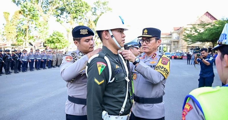 Apel Kesiapan Operasi Ketupat 2026, di Mapolda Jambi, Kamis | dia
