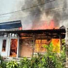 Kebakaran rumah warga di Lorong Sekip II, Broni, Kota Jambi, Selasa | asa