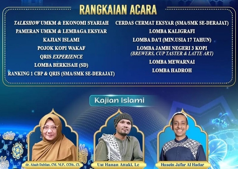 Kantor Perwakilan Bank Indonesia Provinsi Jambi menggelar Siginjai Fest 2026, pada 29 April – 3 Mei 2026 | bi jambi