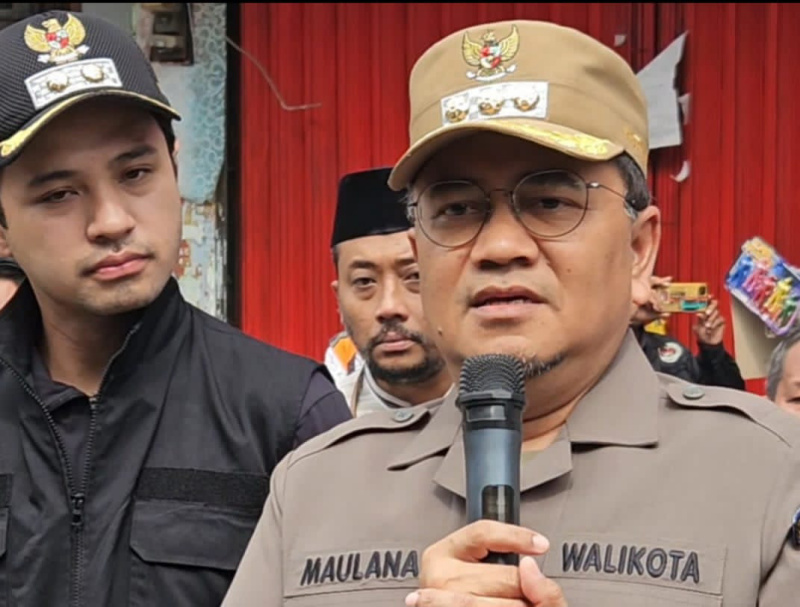 Wali Kota Jambi, Maulana, didampingi Wakil Wali Kota, Diza Hazra Aljosha | dok pribadi