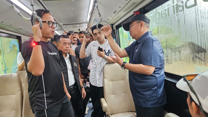 Wakil Menteri Dalam Negeri, Bima Arya, melakukan kunjungan kerja ke Kota Jambi, Rabu 15 April 2026 | foto : gjj