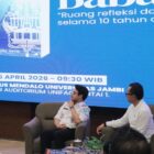 Gubernur Jambi, Al Haris, pada acara bedah buku berjudul 